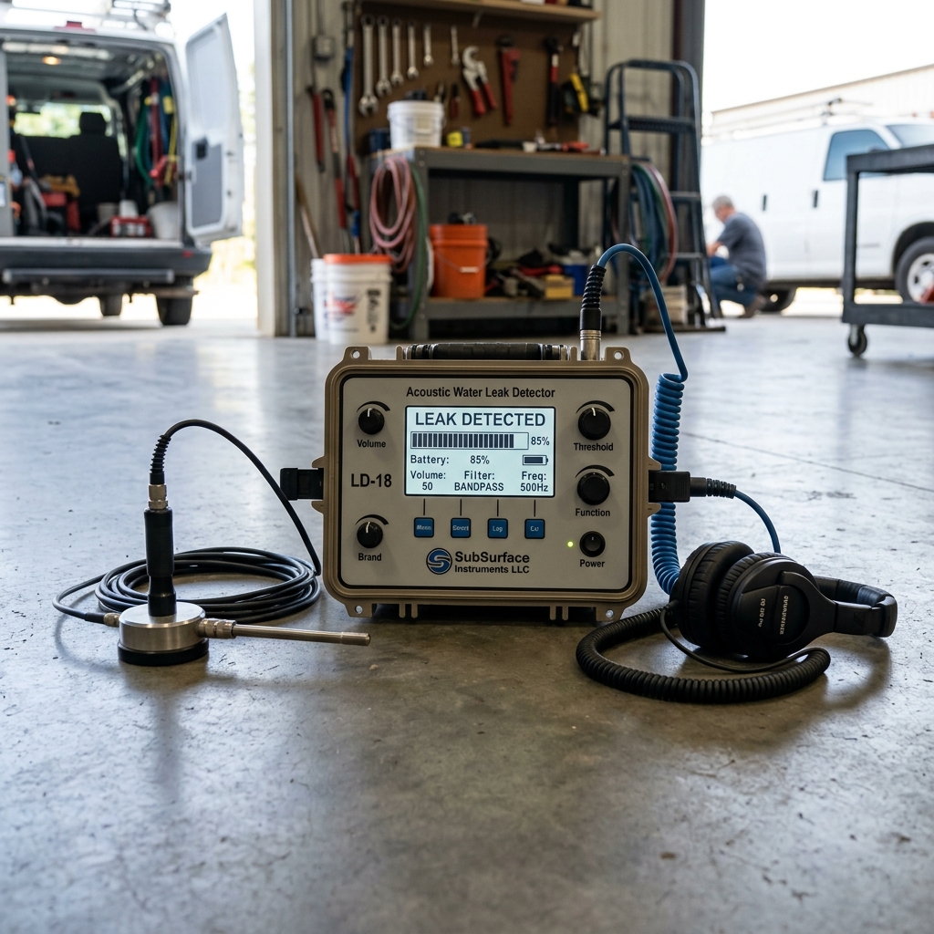 High definition sewer camera inspection equipment evaluating cast iron pipe
